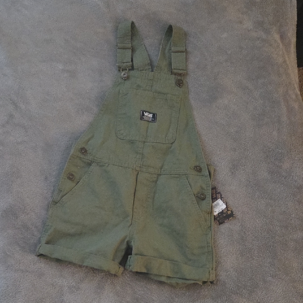 Vans Green Short Overalls